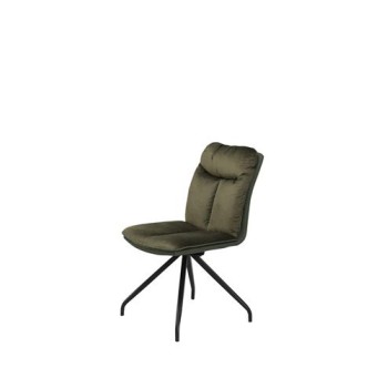 Rota swivel sidechair - Lush 812-229 Grey