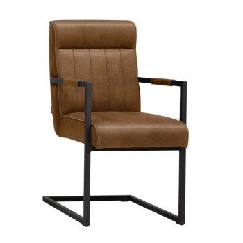 Logan zorro cognac 11 eetkamerstoel