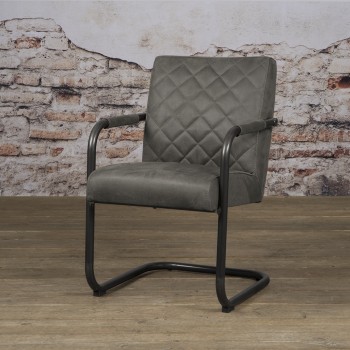NI-CHAIR Civo armchair - Bull antracite
