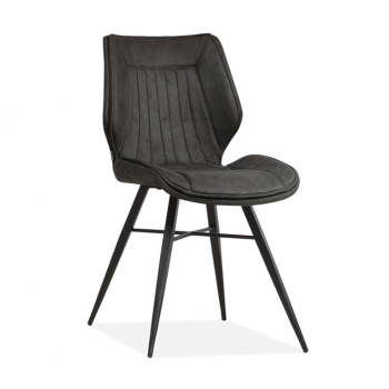 Quick softyl anthracite eetkamerstoel