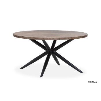 Eetkamertafel Carma | Lamulux | Rond