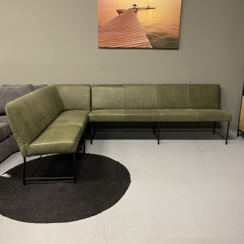 Eetkamerhoekbank Axel | Leder