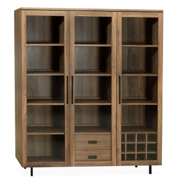 Wandkast Marrakech | 3 deurs | Lamulux