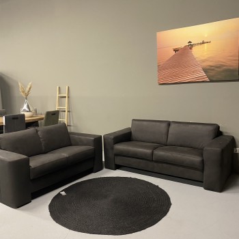 Bank Alpaca | 2 + 2,5 zits | L60 congo zwart