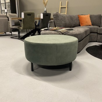 Hocker Paris Ø  80 cm | Groen | UrbanSofa