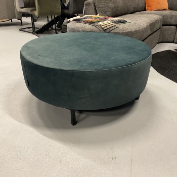 Hocker Paris Ø 100 cm| Petrol| UrbanSofa