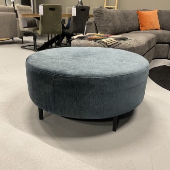 Hocker Paris Ø 100 cm| Blauw | UrbanSofa