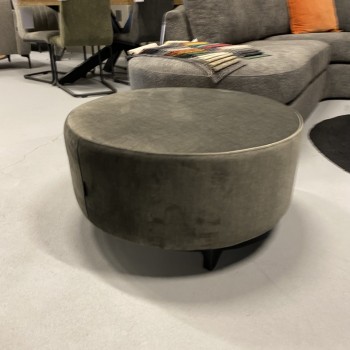 Hocker Paris Ø 80 cm| Antraciet | UrbanSofa