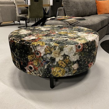 Hocker Paris Ø 100 cm| Flowers | UrbanSofa