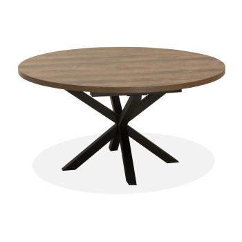 Eetkamertafel Ilse | Lamulux | Rond | Uitschuifbaar