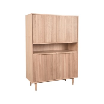 Bergkast Jule - Naturel - Eiken - Hoge Kast