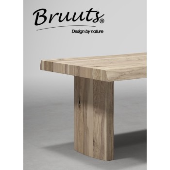 Onderstel Wooden Block Leg (kleur Woodbury) | Set van 2 | Bruuts