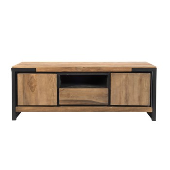 Tv-Meubel Harlem | 2drs/1lade | 120 x 40 x 45 | Mixed wood
