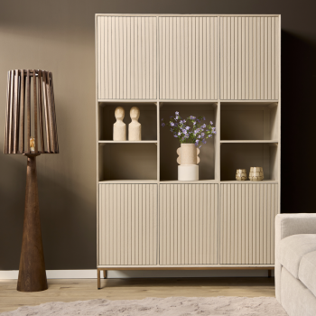 Vakkenkast Madison XL Sand | 135 cm